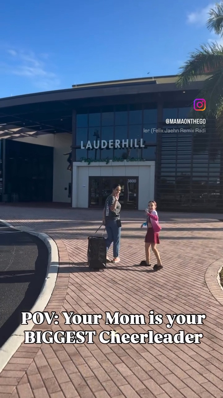 ALWAYS by your side ♥️ Shop the BEST rolling bag for quick comp days. 