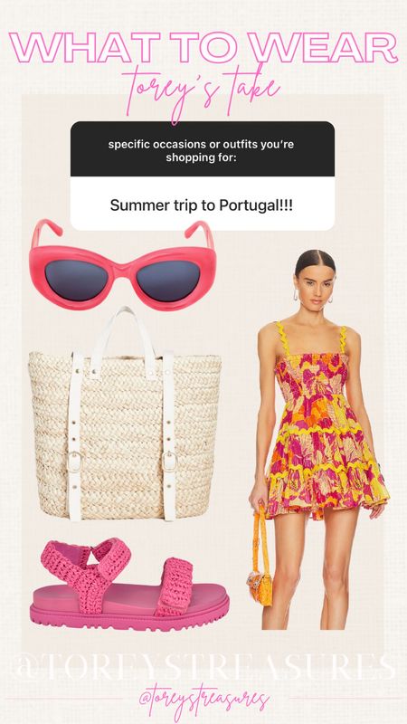 Tropical vacation outfit idea! Best straw backpack that can be converted into a shoulder bag. Love these target sunnies 

#LTKtravel #LTKfindsunder100 #LTKFestival