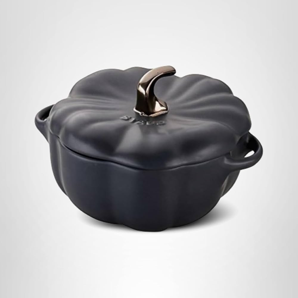 STAUB Ceramic 0.75-qt Petite Ceramic Pumpkin, Oven & Stove Safe up to 572°F, Pumpkin Dish, Ceram... | Amazon (US)