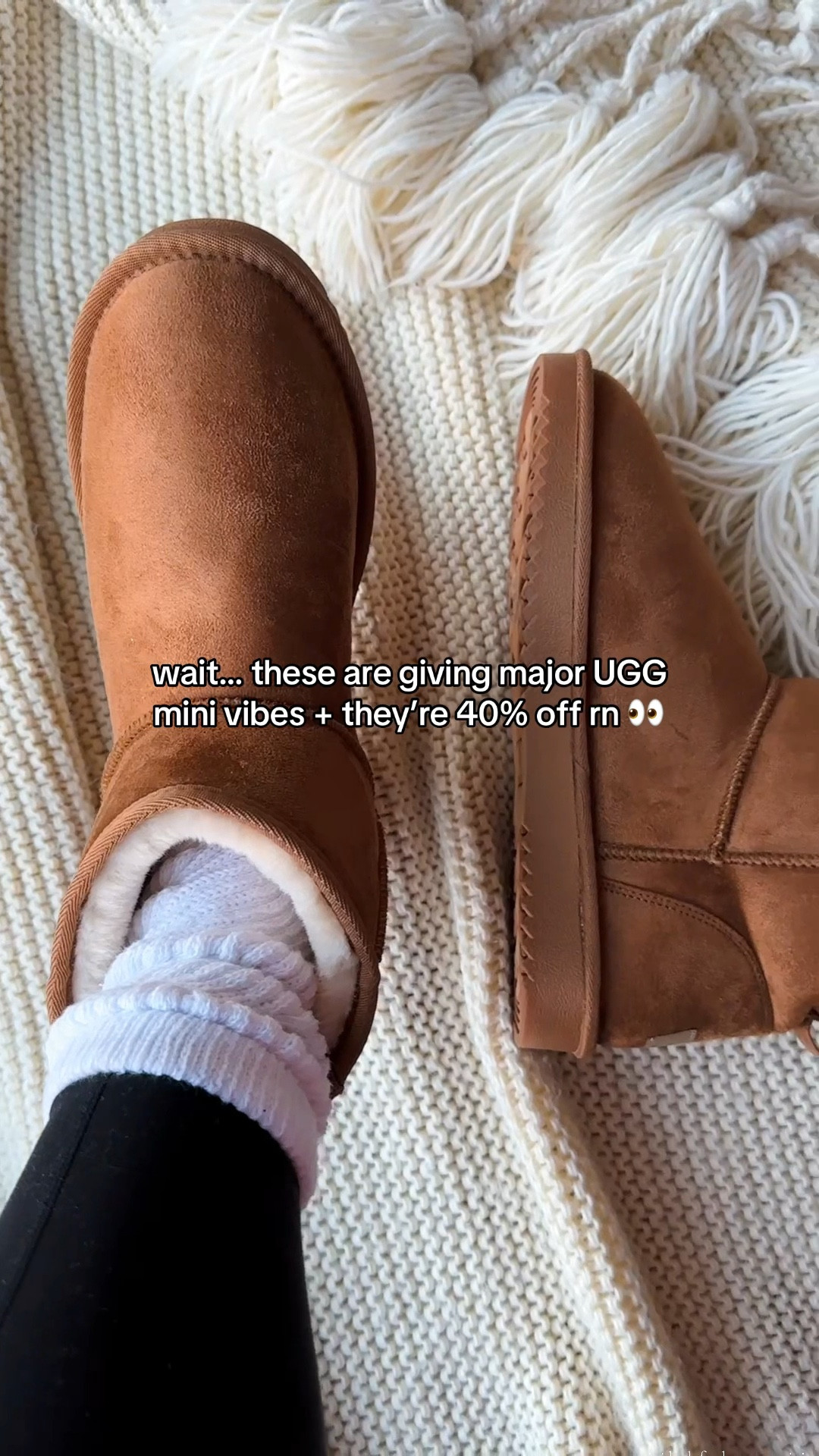 if loving a look for less is wrong, i don't wanna be right. 🙅🏼‍♀️ #ugglookforless #ugginspired #uggclassicmini
#amazonfinds #christmasgiftideas #giftsforher

#LTKShoeCrush #LTKSaleAlert #LTKGiftGuide
