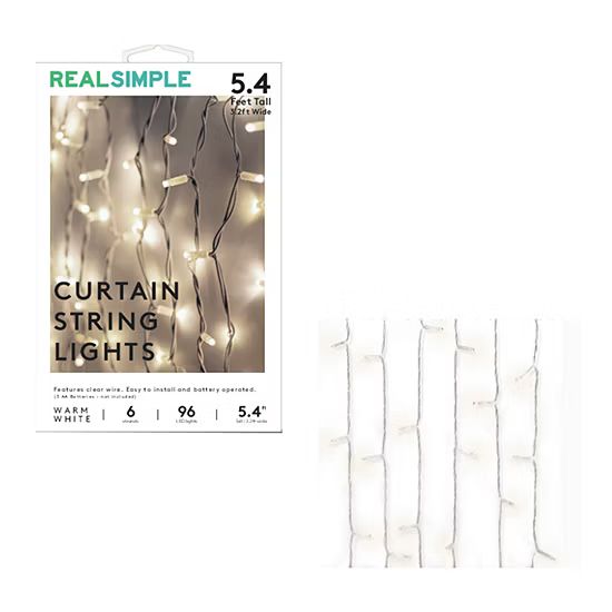 5' 6-Strand LED Curtain String Lights | JCPenney