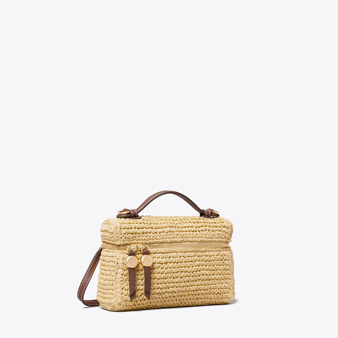 Tory Burch Slim Romy Woven Top Handle Bag | Tory Burch (US)