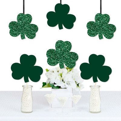 Big Dot of Happiness St. Patrick's Day - Shamrock Decorations DIY Saint Paddy's Day Party Essentials - Set of 20 | Target