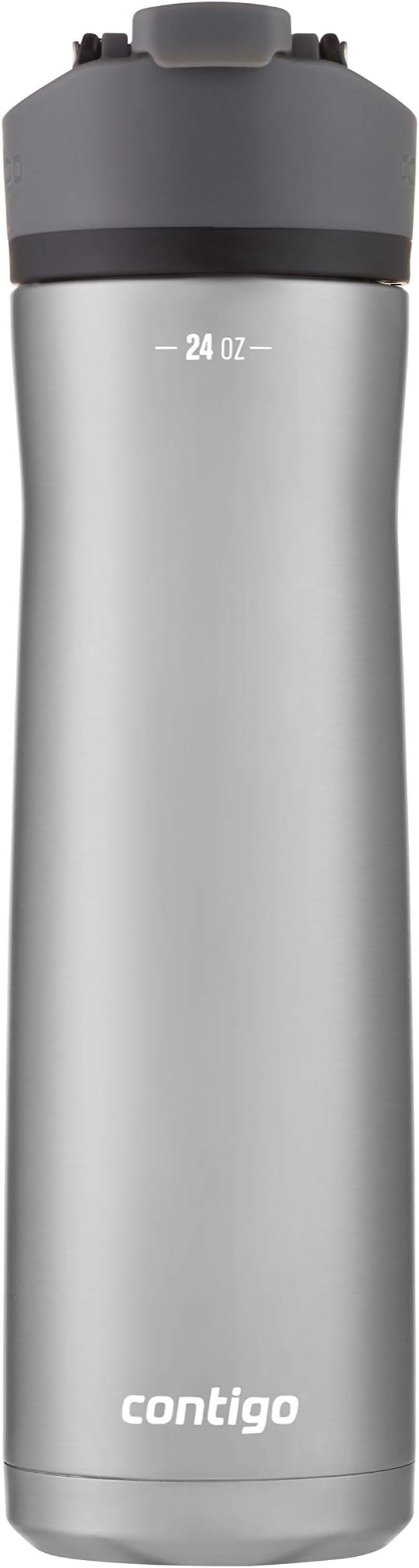 Contigo AUTOSEAL Water Bottle, 24oz, Licorice Lid | Amazon (US)