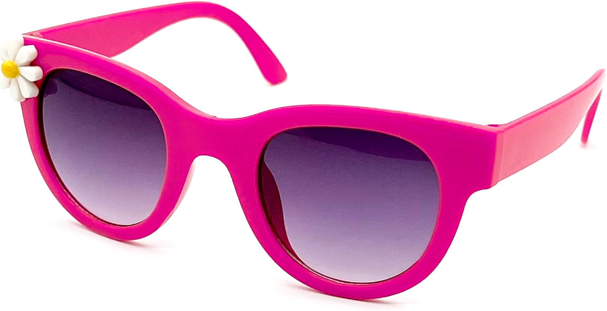 XINBO LOOK Kids fashionable pink Sunglasses, for Kids Age 3-10, Toddler Sunglasses Boys Girls Ant... | Amazon (US)