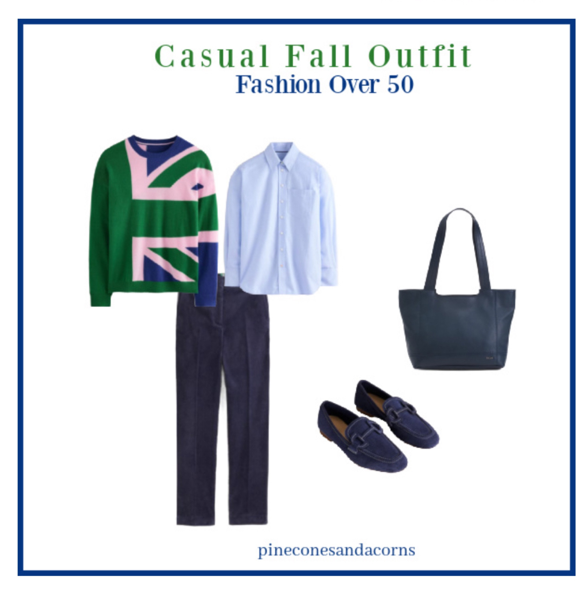 Casual classic outfit for Fall and winter, a cashmere union jacket sweater with a blue button down shirt paired with a pair of dark blue corduroy pants. Boden has so many great pieces to add to your wardrobe. 

#LTKSeasonal