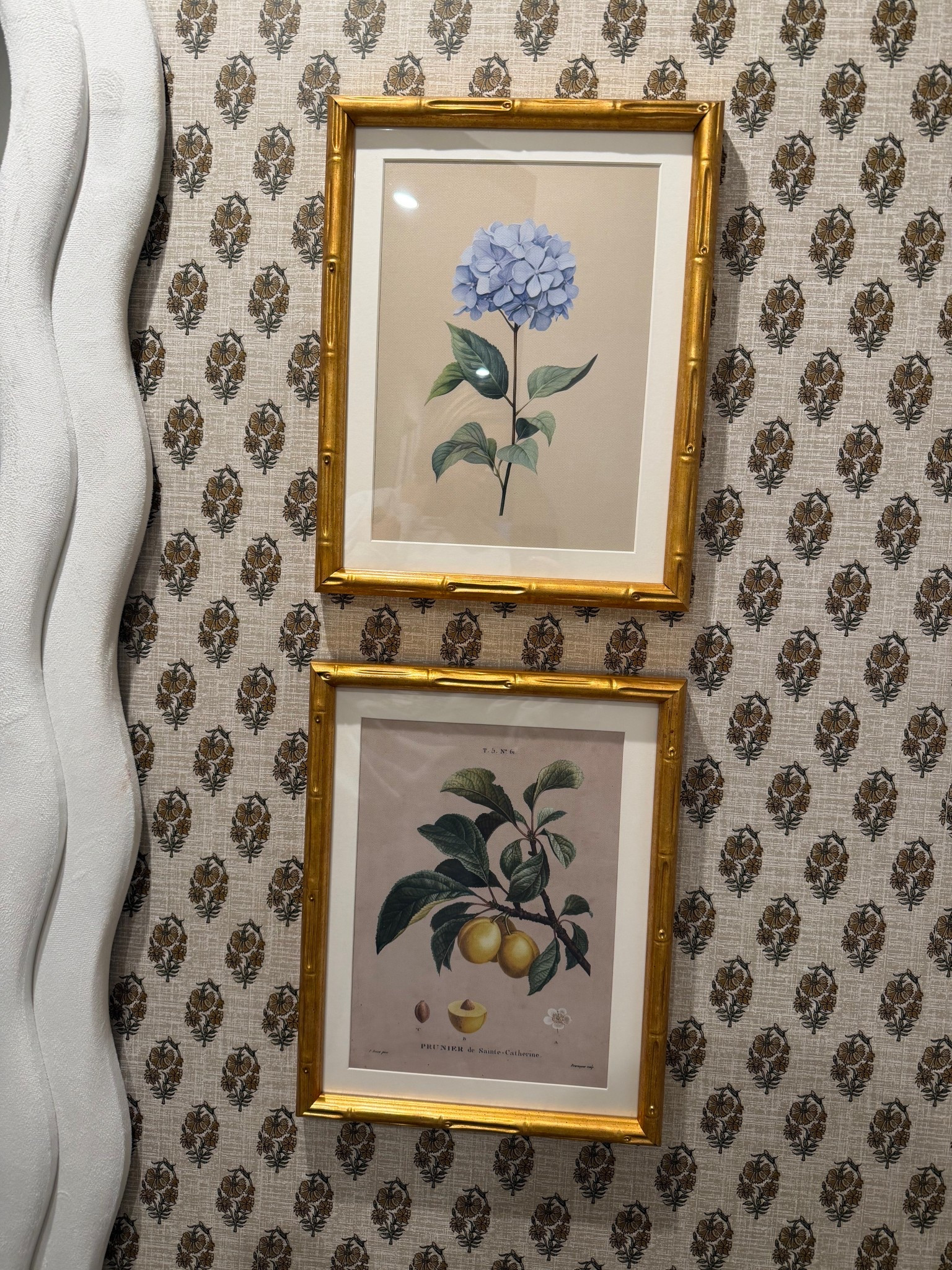 These vintage looking prints in gold bamboo frames are so charming ✨

#LTKHome