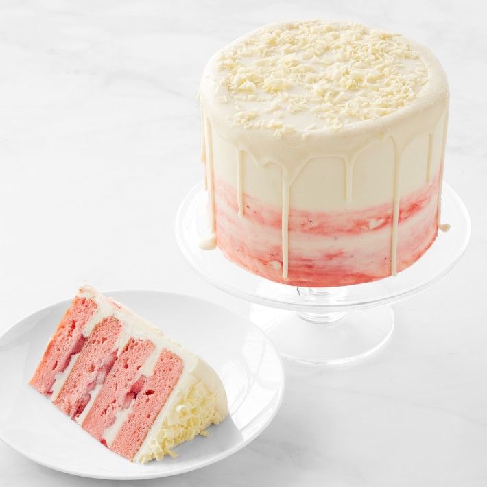 We Take the Cake Four-Layer Fresh Strawberry Cake, Serves 8-10 | Williams-Sonoma