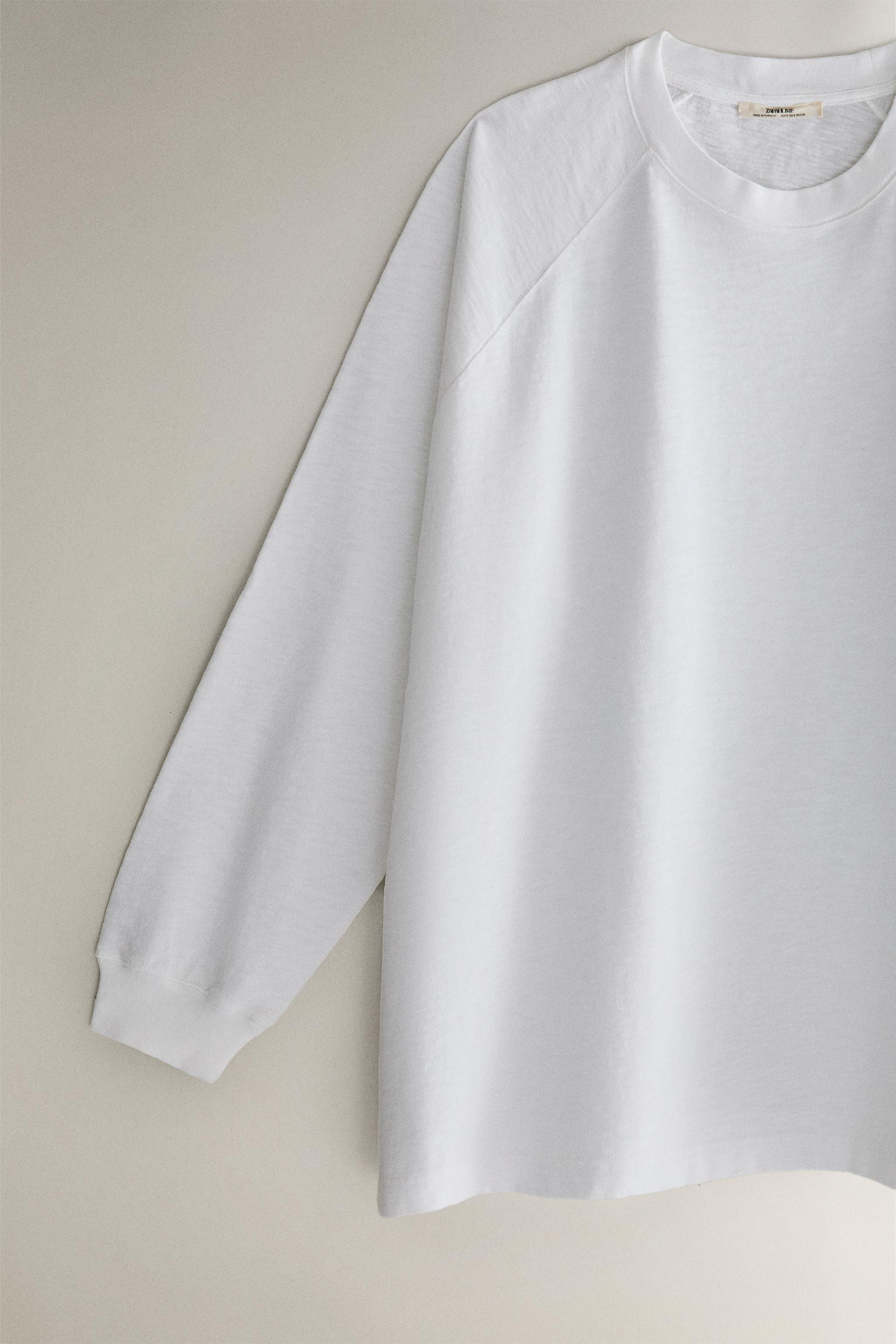 LONG SLEEVE TOP | Zara UK