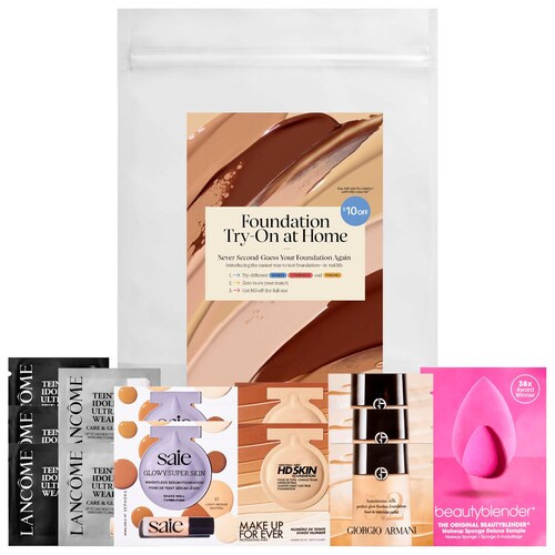 Foundation Try-On Sample Bag With Redeemable Voucher | Sephora (US)