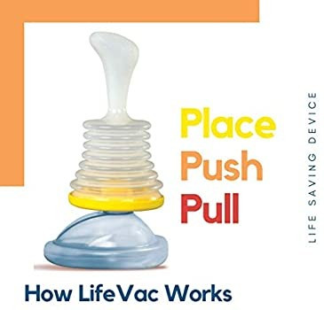LifeVac - Choking Rescue Device Home Kit for Adult and Children First Aid Kit, Portable Choking Resc | Amazon (US)