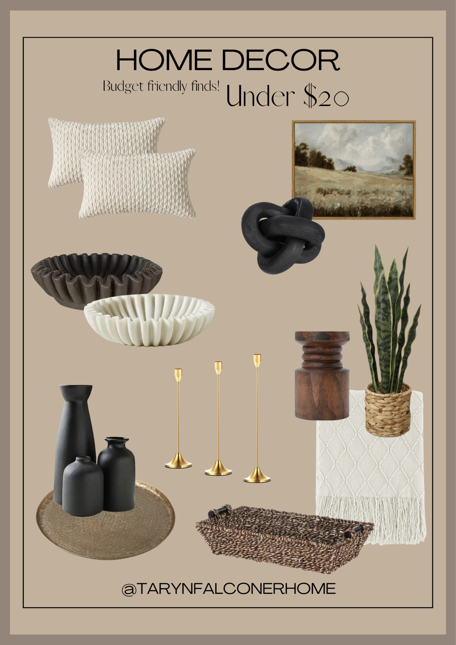 Budget friendly decor finds for under $20

#homedecor #modernorganic #homefinds #decor #budgetfriendly #affordable #homedecorating #earthyneutrals

#LTKcasa #LTKsale #LTKstyletip

#LTKHome #LTKSaleAlert