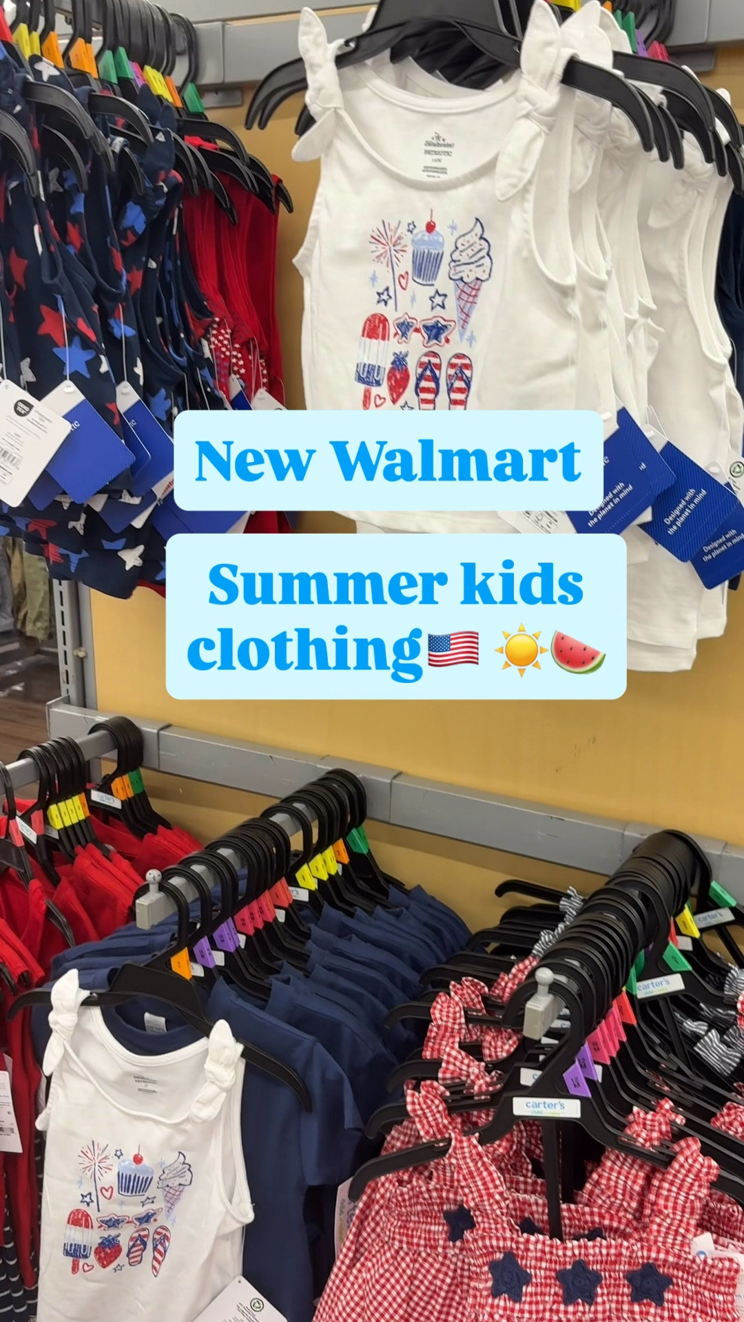 New kids clothings finds @walmartstyle perfect for summer or Fourth of July festivities 🇺🇸☀️🍉
#walmartfinds #walmartclothing #walmartsummer #kidsclothing