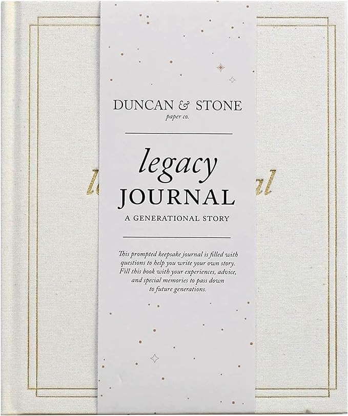 Amazon.com: Grandparent Legacy Journal Memory Book, Ivory: Family Tree Keepsake by Duncan & Stone... | Amazon (US)