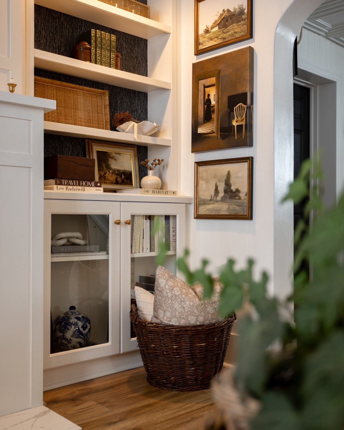 This corner of the living room is starting to feel complete now that we have this blank wall finally filled after 5 years.

#LTKHome #LTKSeasonal