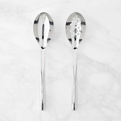 Williams Sonoma Signature Stainless Steel Spoons, Set of 2 | Williams-Sonoma