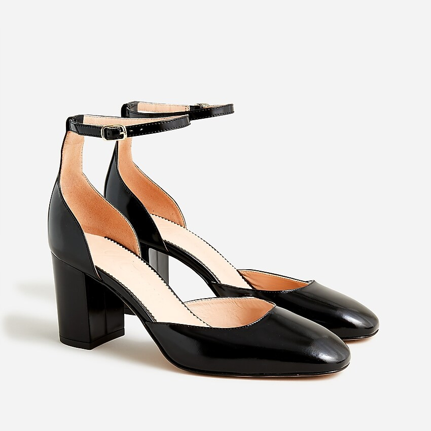 Maisie ankle-strap heels in leather | J. Crew US