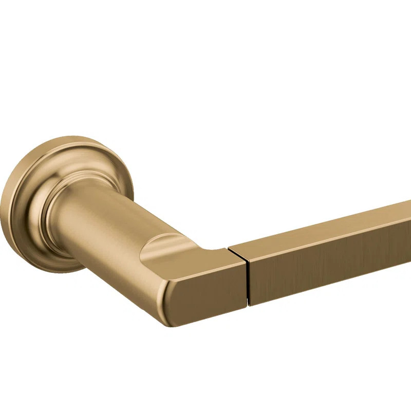 Tetra Pivot Arm Toilet Paper Holder Bath Hardware Accessory in Champagne Bronze | Wayfair North America