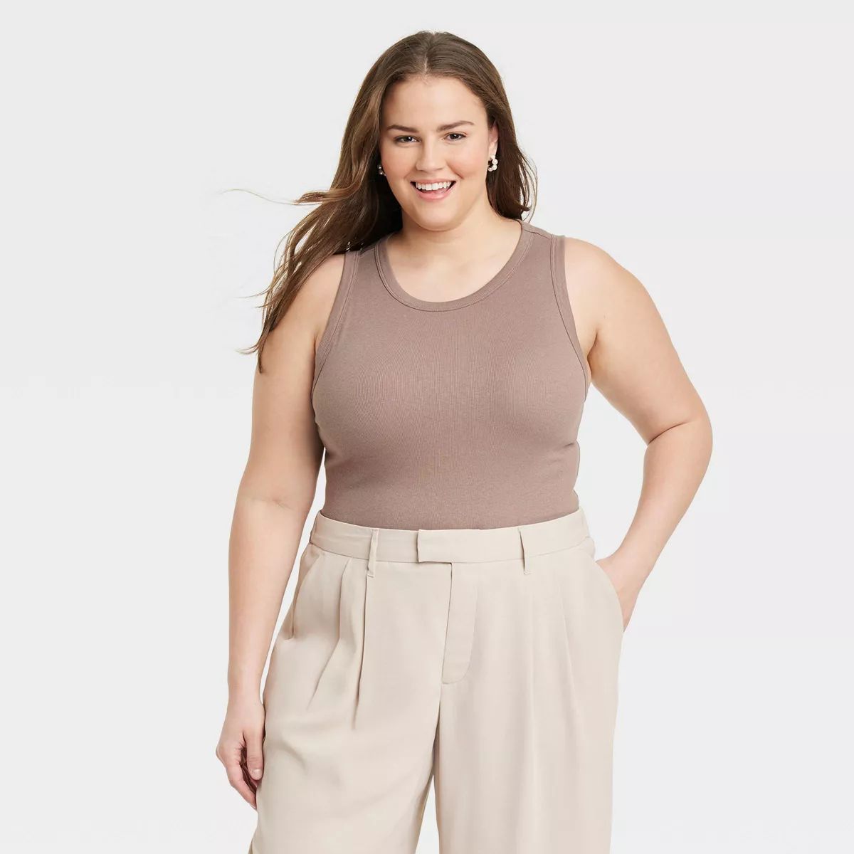 Women's Ribbed Tank Top - A New Day™ | Target