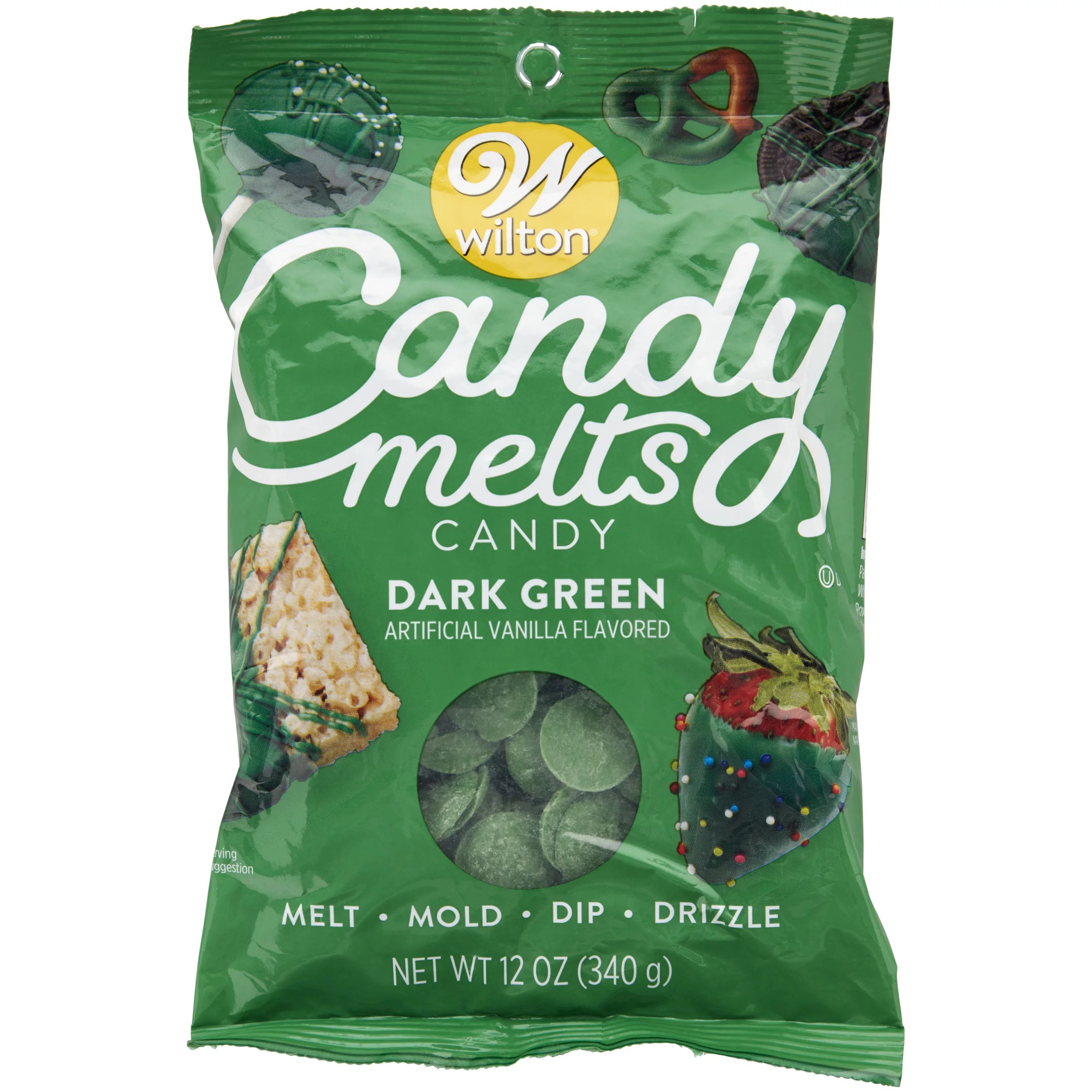 Wilton Dark Green Candy Melts Candy, 12 oz. | Walmart (US)
