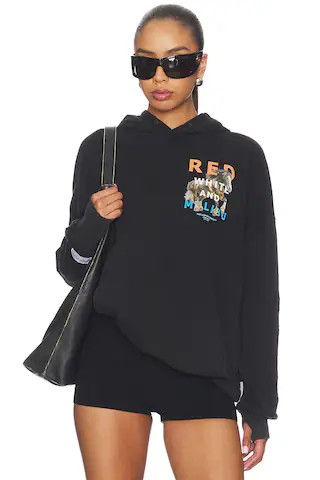 The Laundry Room Red White And Malibu Hideout Hoodie in Black. - size M | Revolve Clothing (Global)