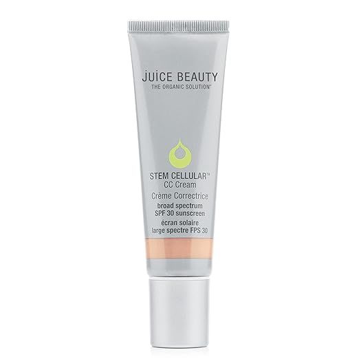 Juice Beauty Stem Cellular CC Cream with Zinc SPF 30, Color-Correcting Face Moisturizer, 1.7 Fl O... | Amazon (US)
