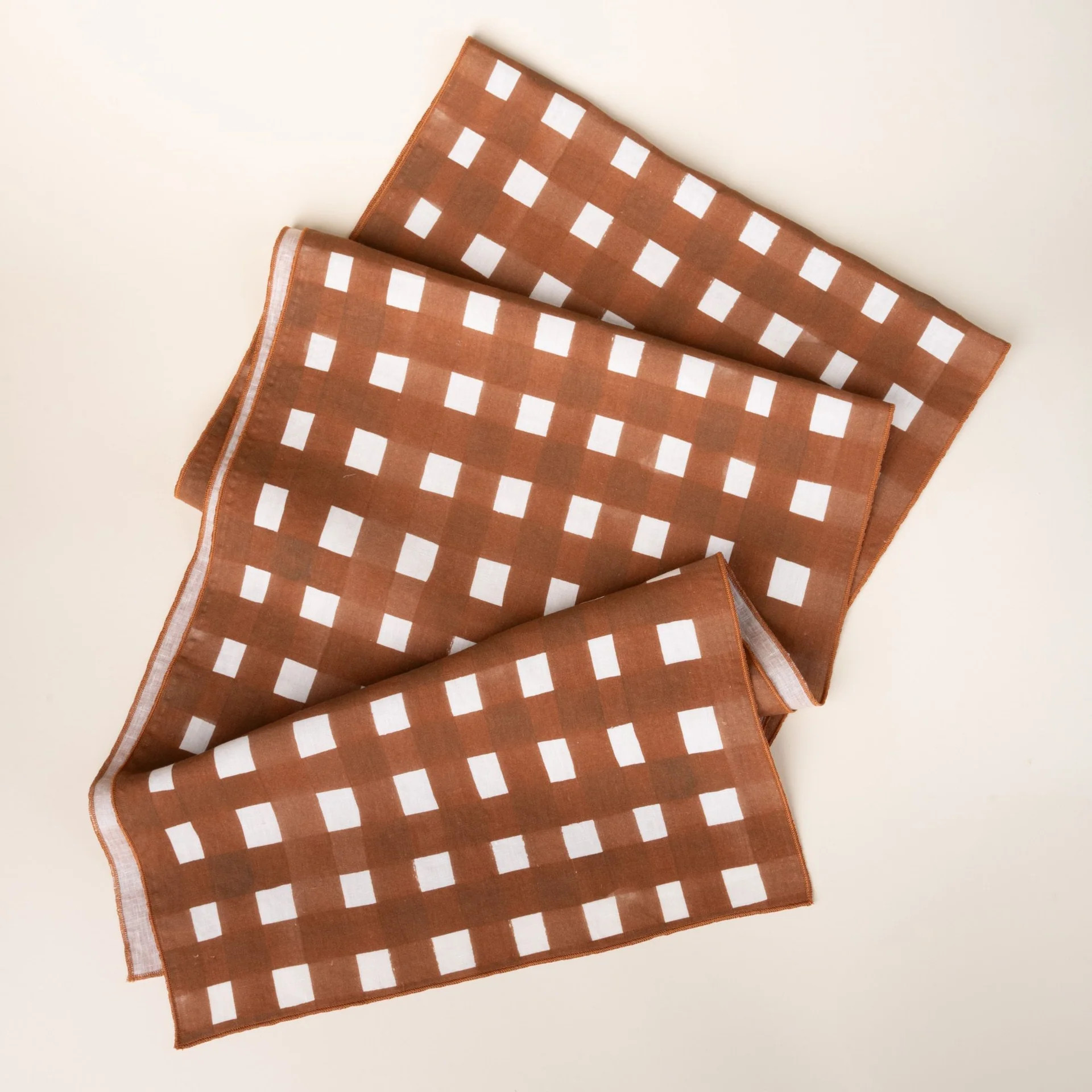 Crosshatch Linen Table Runner | East Fork Pottery