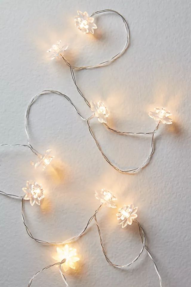 Lotus Floral String Lights | Free People (Global - UK&FR Excluded)