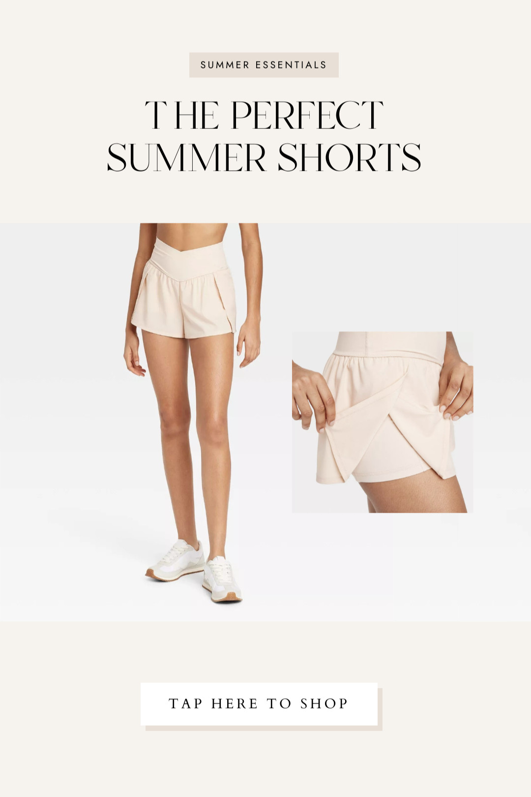 How cute are these shorts from Target? Perfect for spring and summer! #outfitideas #springoutfit #summeroutfit #neutraloutfitinspo #shorts #skorts #vacationoutfit #springbreak  

 #LTKSaleAlert #LTKFindsUnder50 #LTKStyleTip