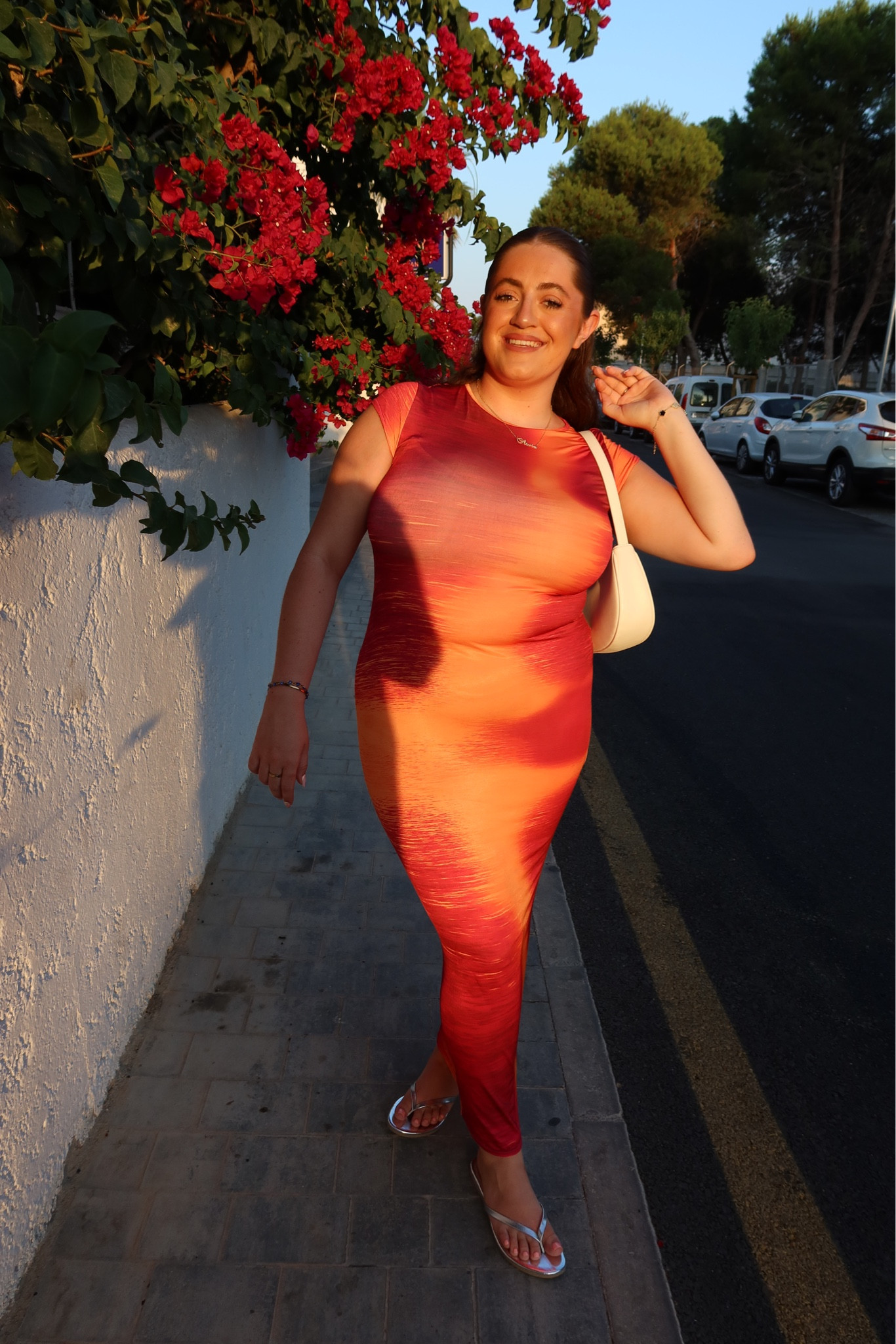 mallorca sunset dress🌺❤️🌞 