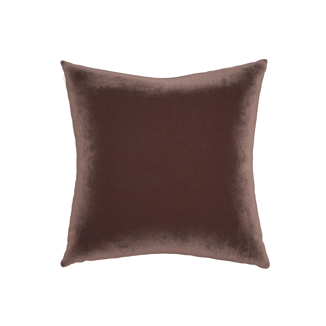 Custom Brown Velvet Pillow with Trim Customization | Pepper Home | Pepper