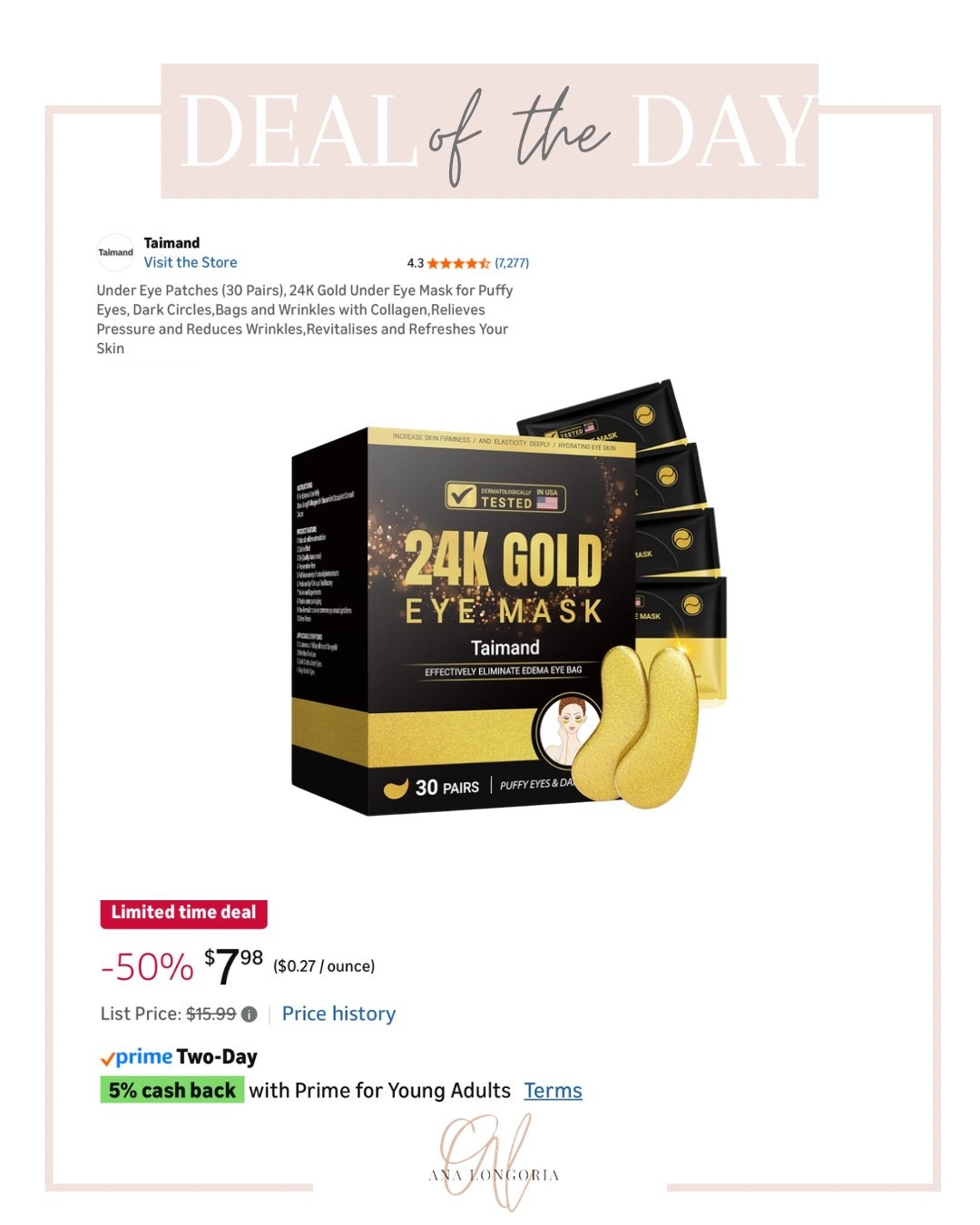 Deal of the day 


#LTKselfcare #LTKSpringSale #LTKBeauty