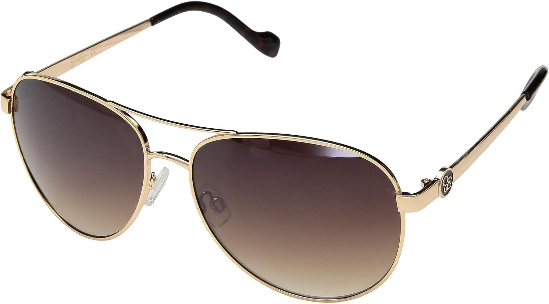 Jessica Simpson Women's Metal Aviator Pilot Sunglasses | Amazon (US)