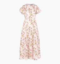 The Dominique Dress - Pink Bluebonnet | Hill House Home US