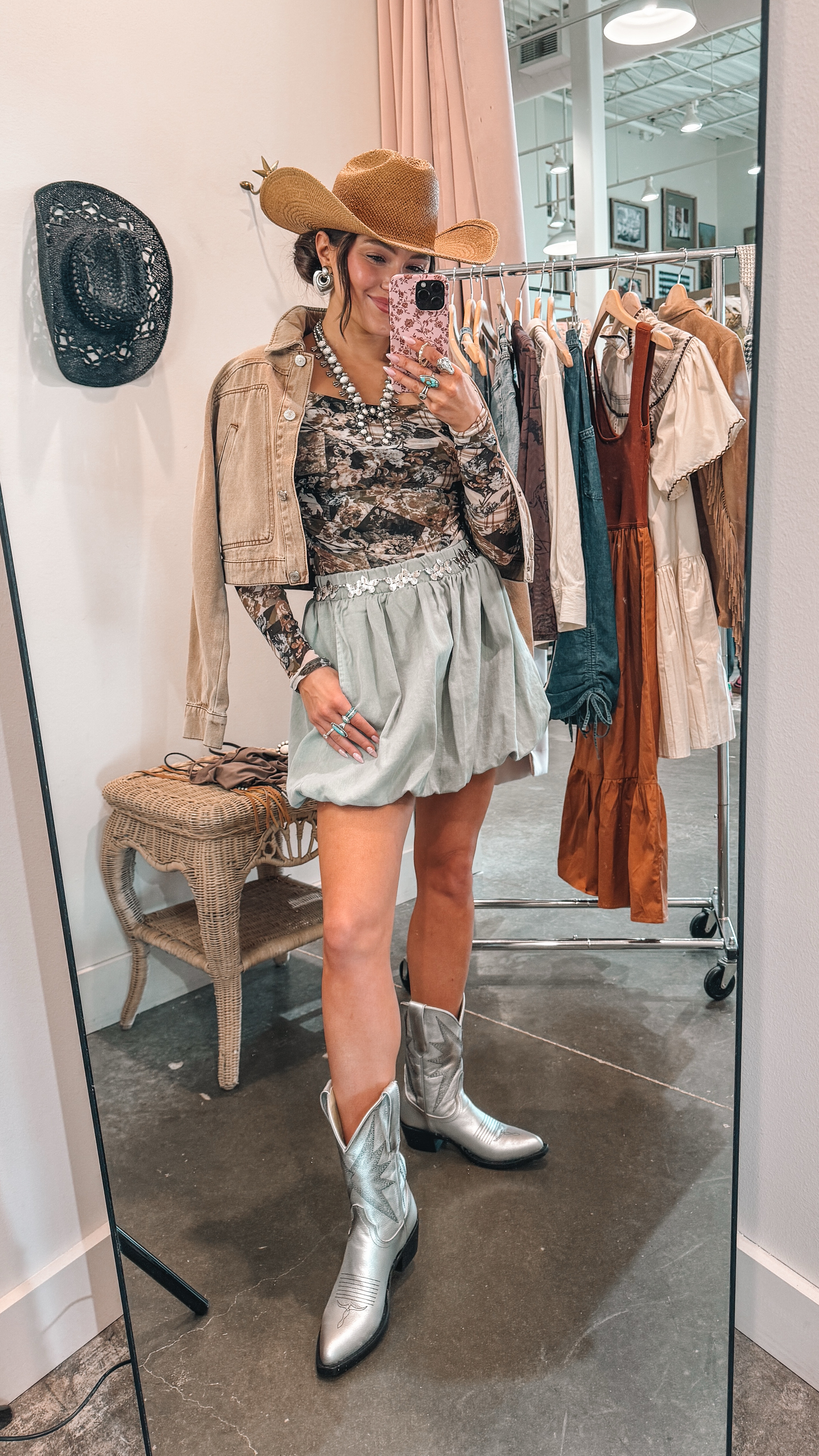 Cute western outfit idea for Spring & Summer! Country concert/Texas or Nashville trip/girls day!

#westernoutfit #western #springoutfit #summeroutfit #countryconcertoutfit #springfashion

#LTKWatchNow #LTKFestival #LTKSeasonal