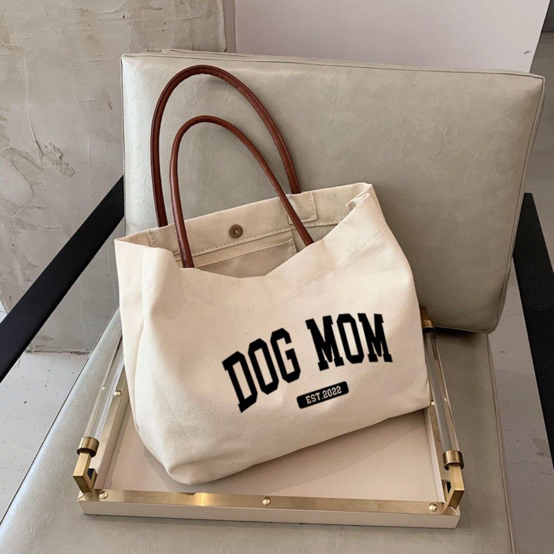 Dog Mom Tote Bag personalized Dog Mom Gifts for Dog Mom - Etsy | Etsy (US)