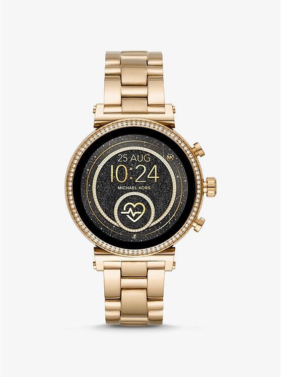 Gen 4 Sofie Gold-Tone Smartwatch | Michael Kors US