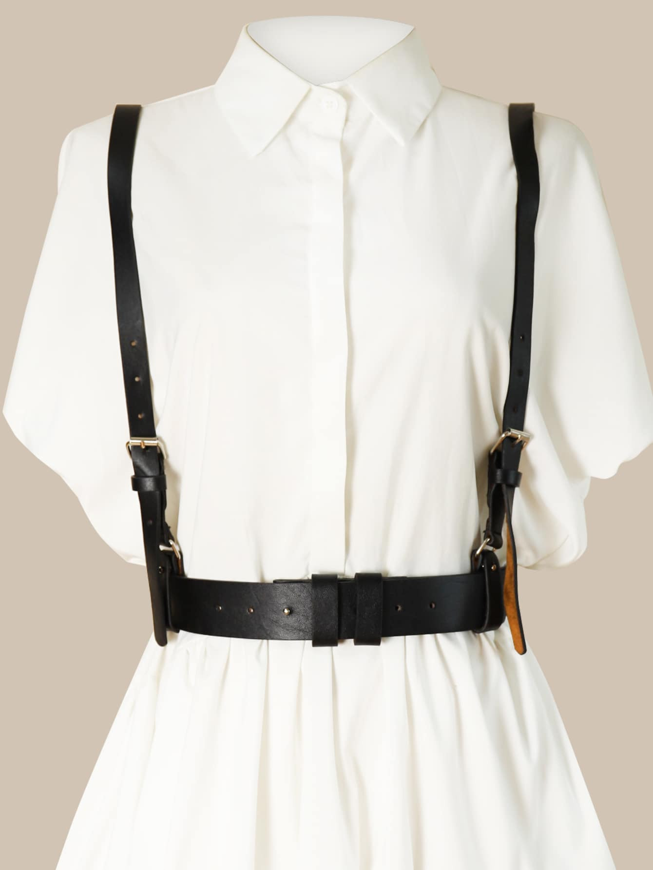 Metal Buckle Harness Belt | SHEIN