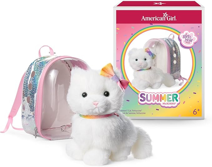 American Girl Summer’s Cat, Fettuccine (Girl of The Year 2025) | Amazon (US)
