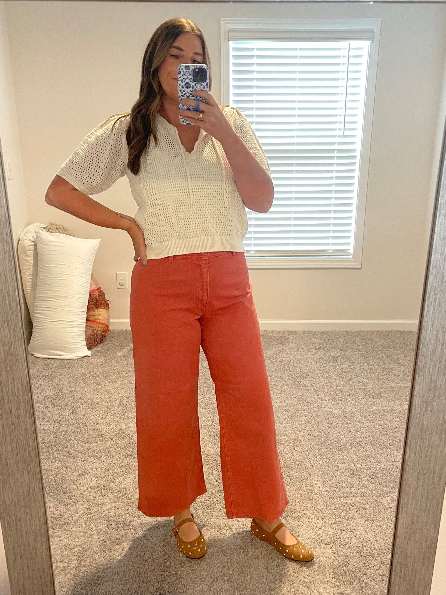 Target head to toe! I LOVE this casual but cute work outfit. 

Size 12 pants
XL top
8.5 shoes 

#LTKWorkwear #LTKFindsUnder50 #LTKMidsize