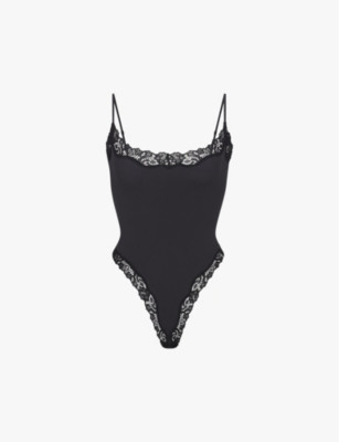 Fits Everybody Lace-trim stretch-woven body | Selfridges