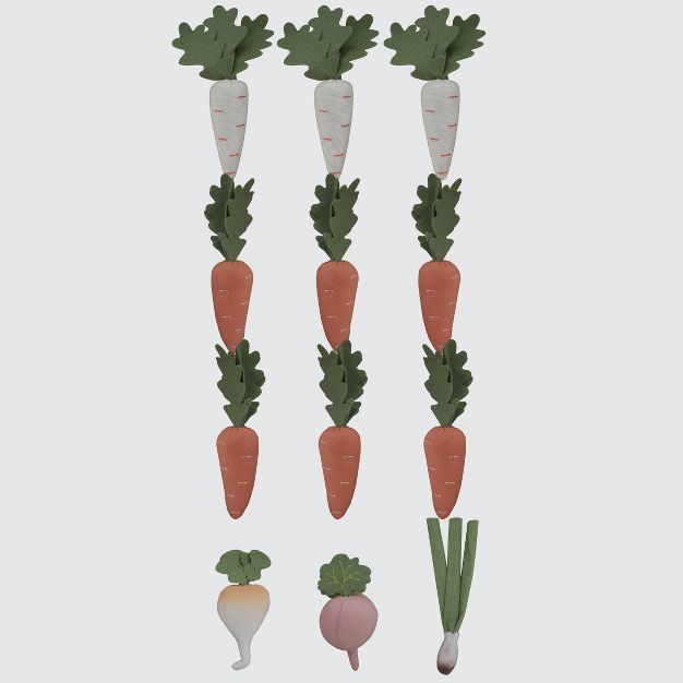 12ct Fabric Carrots/Veggies - Bullseye's Playground™ | Target
