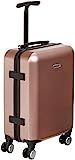 Amazon Basics Hardshell Spinner Suitcase with Built-In TSA Lock, 22.8-Inch, Rose Gold | Amazon (US)