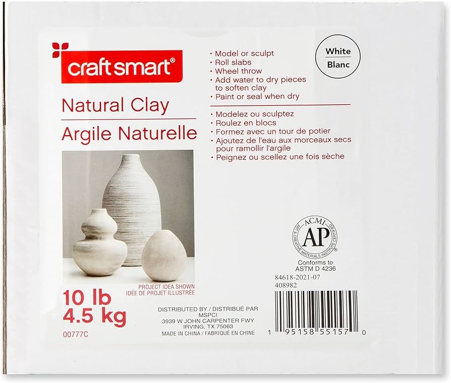Michaels Natural Clay by Craft Smart® | Amazon (US)