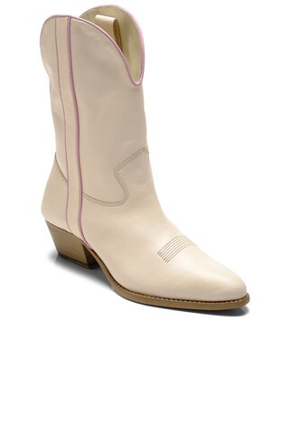 Free People Borderline Western Boot in Plaster from Revolve.com | Revolve Clothing (Global)