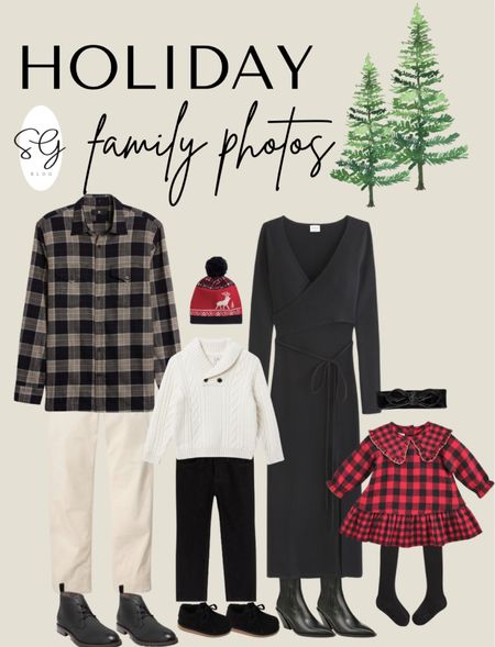 Holiday family photo outfit idea, coordinating family outfit, Christmas outfit for kids, buffalo plaid dress 

#LTKHolidaySale #LTKHoliday #LTKfamily