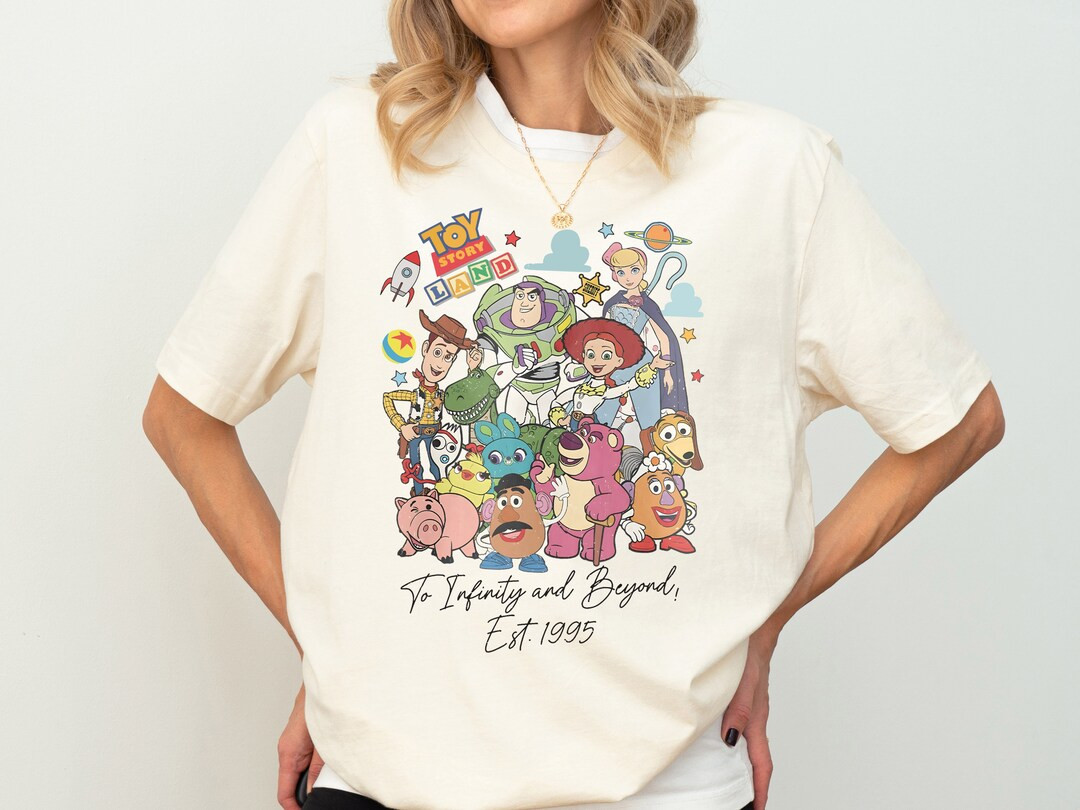 Toy Story Land Shirt, Disney Pixar Shirt, Disneyland Matching Shirt, Disney Woody Jessie Buzz Lig... | Etsy (US)
