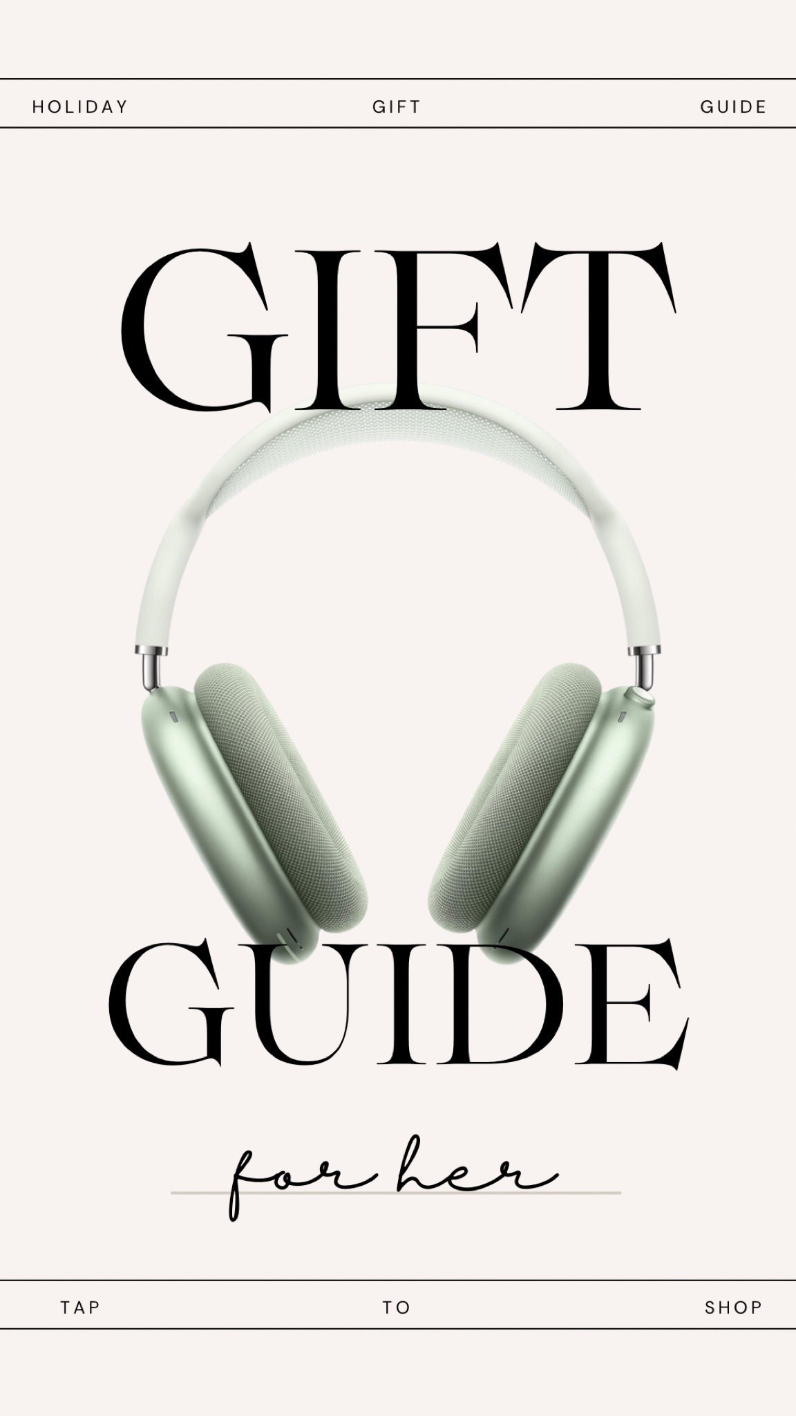 AirPod Max Wireless for her 🤍

#LTKOver40 #LTKHoliday #LTKGiftGuide