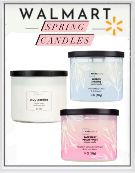 Love these candles for home decor! All found on Walmart🫶🏻🫶🏻

#LTKfamily #LTKSpringSale #LTKhome