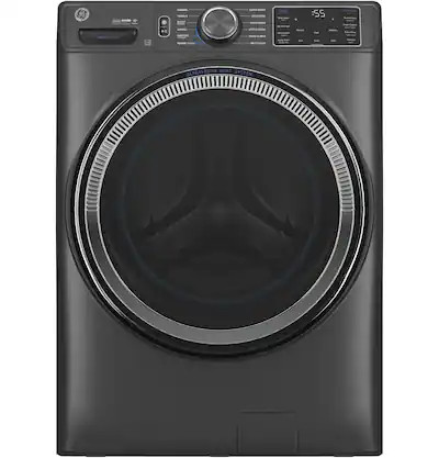 GE - 5.0 Cu. Ft. Stackable Smart Front Load Washer with Steam, SmartDispense and Odorblock Ultra ... | Best Buy U.S.